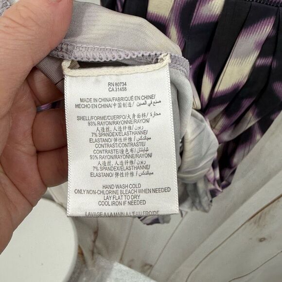 BCBG Maxazria Women’s Small Purple Mini Dress - Picture 3 of 6